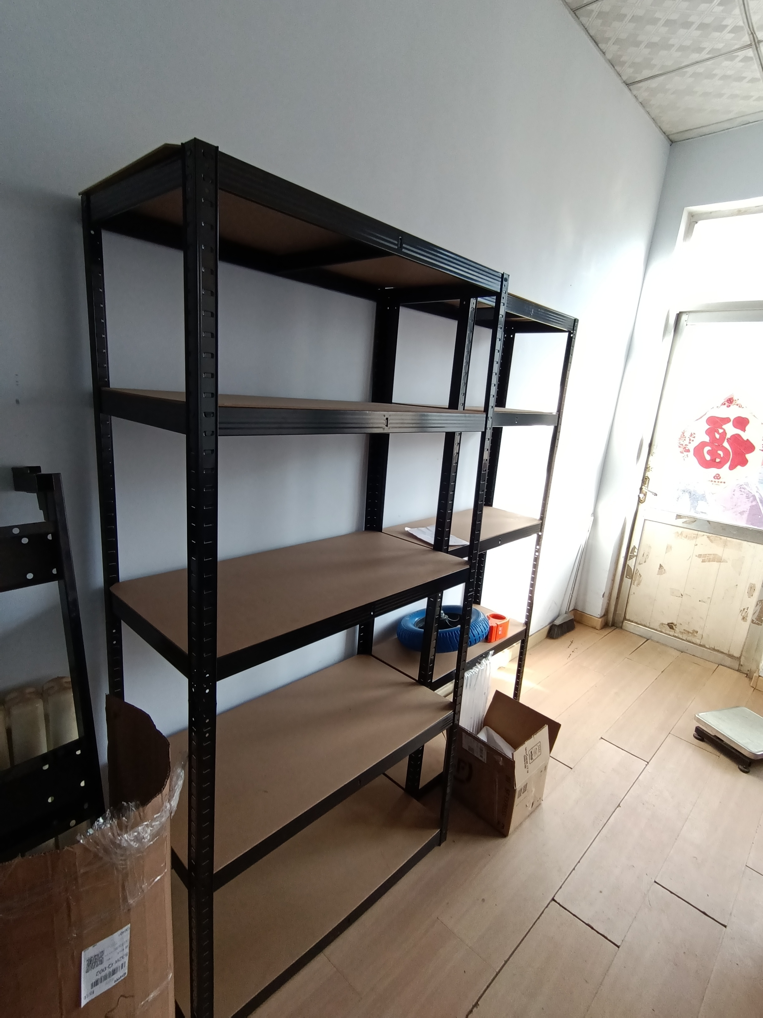 heavy duty modern displan racks 4 tier adjustable steel shelving metal storage rack shelf Wholesale Shelving Units