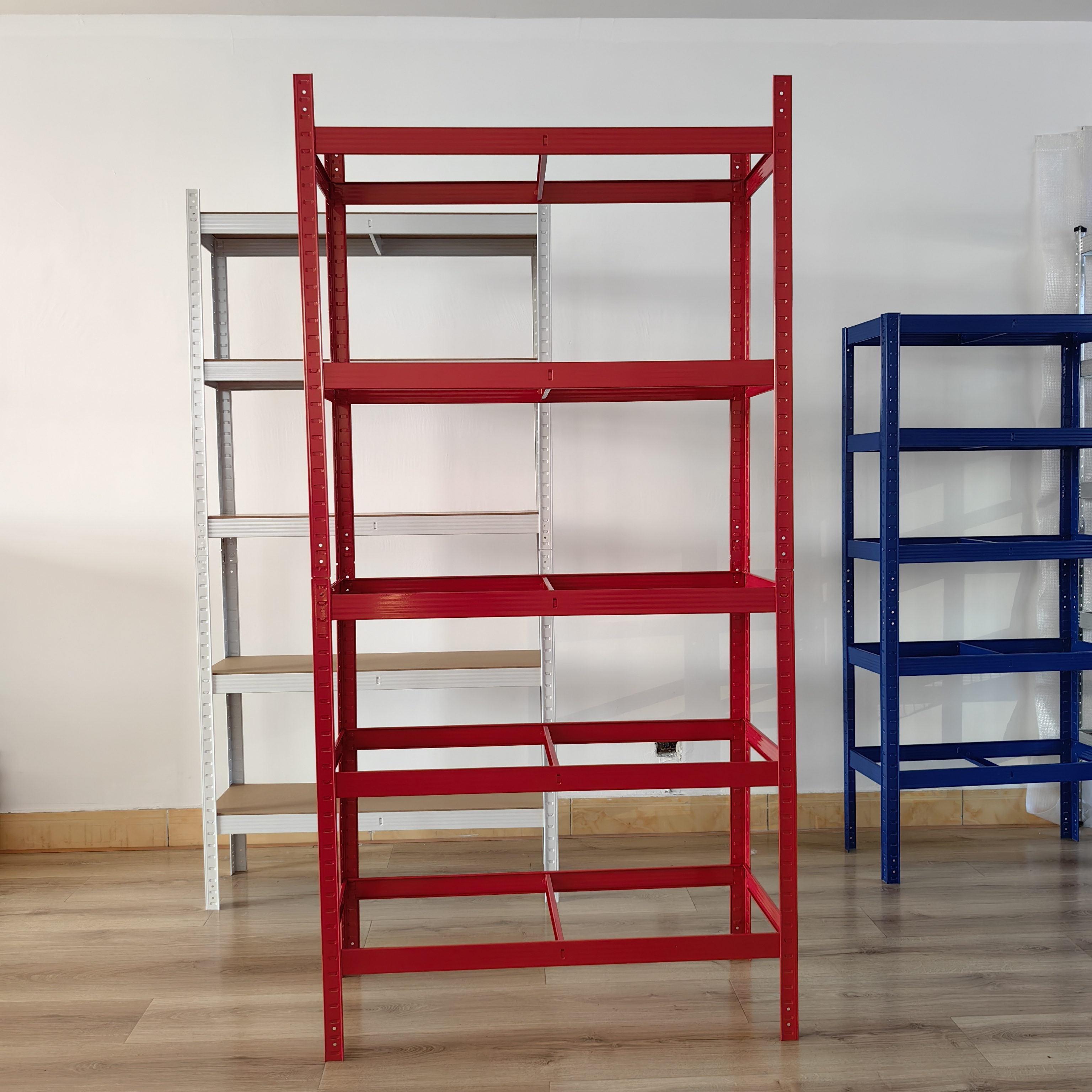 Powerder Coating Wholesale Shelving Units Boltless Storage Shelving Rack Metal Rack Shelf Steel Racking Adjustable Shelves Rack