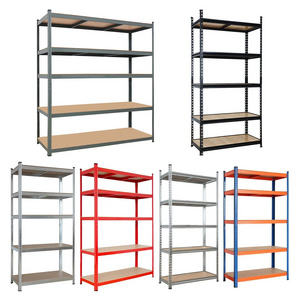 5 Tier boltless muscle industrial racks utility storage shelves stacking racks & shelves