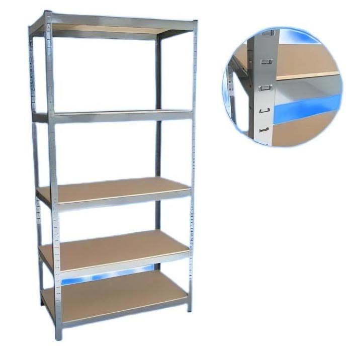 boltless racks 5 Tiers Boltless Storage Racking Garage Shelving Shelves Unit Stacking Racks