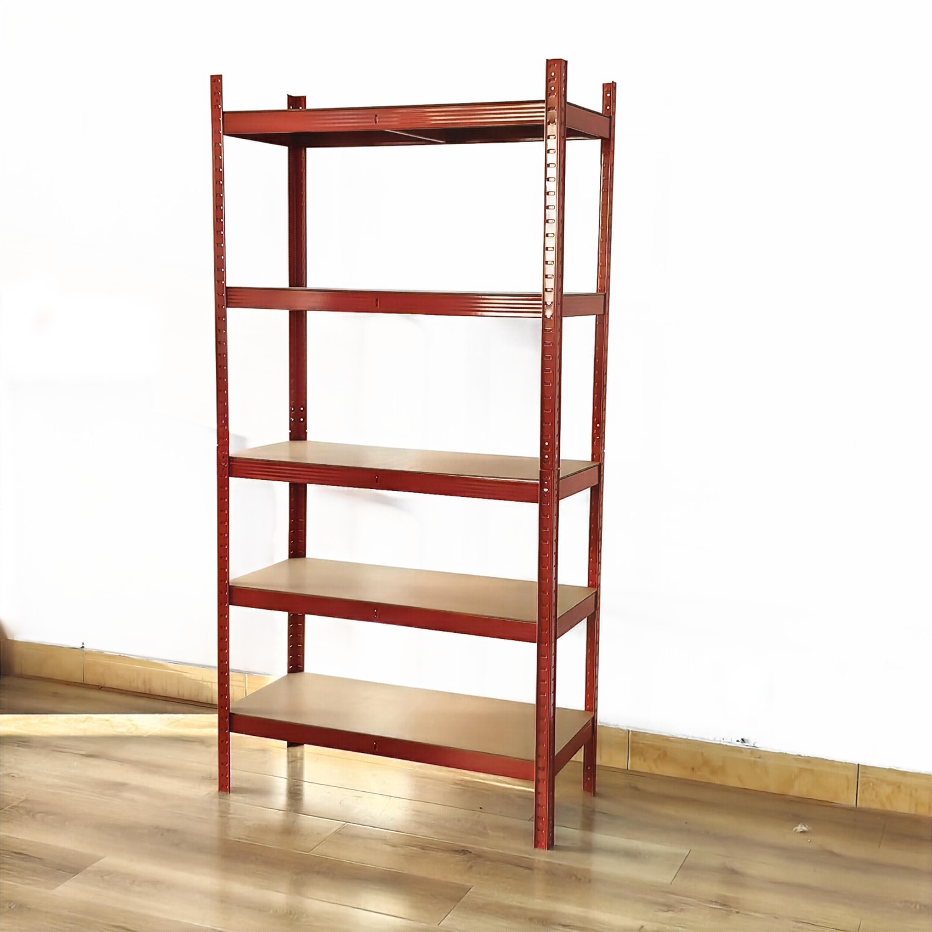 Rivet Rack Light Duty Shelving Racking Galvanized Shelving Metal Shelf Height Adjustable Storage Shelf