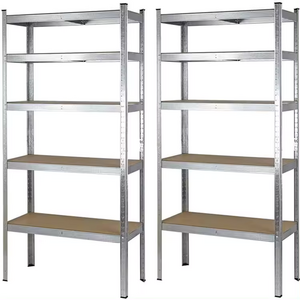 1500*300*700mm 5 layer shelf warehouse garage steel shelving pantry shelving systems Boltless Shelving