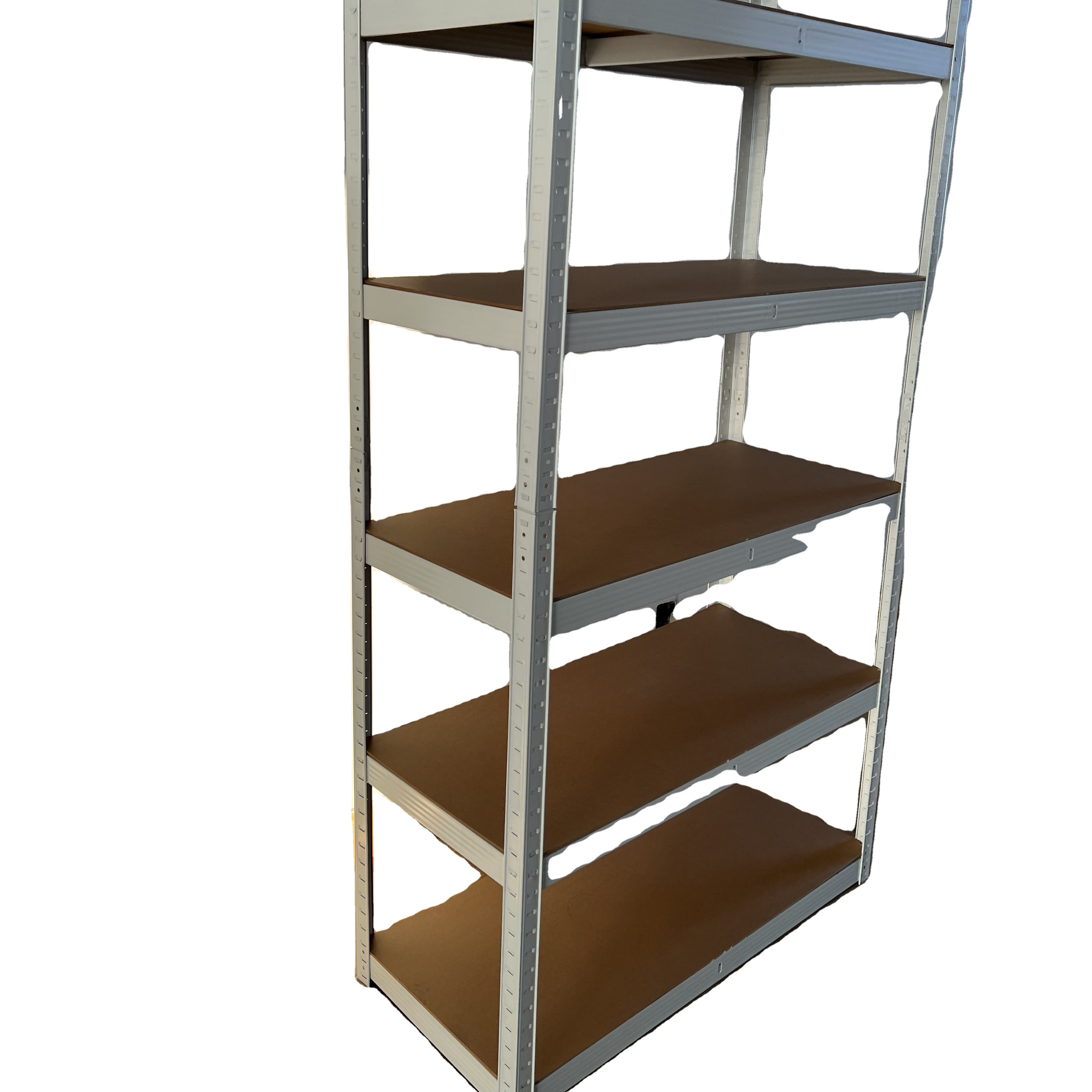 Rivet Rack Light Duty Shelving Racking Galvanized Shelving Metal Shelf Height Adjustable Storage Shelf