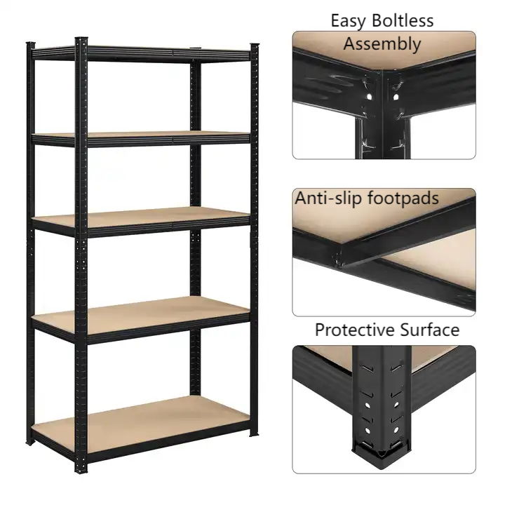 boltless racks 5 Tiers Boltless Storage Racking Garage Shelving Shelves Unit Stacking Racks