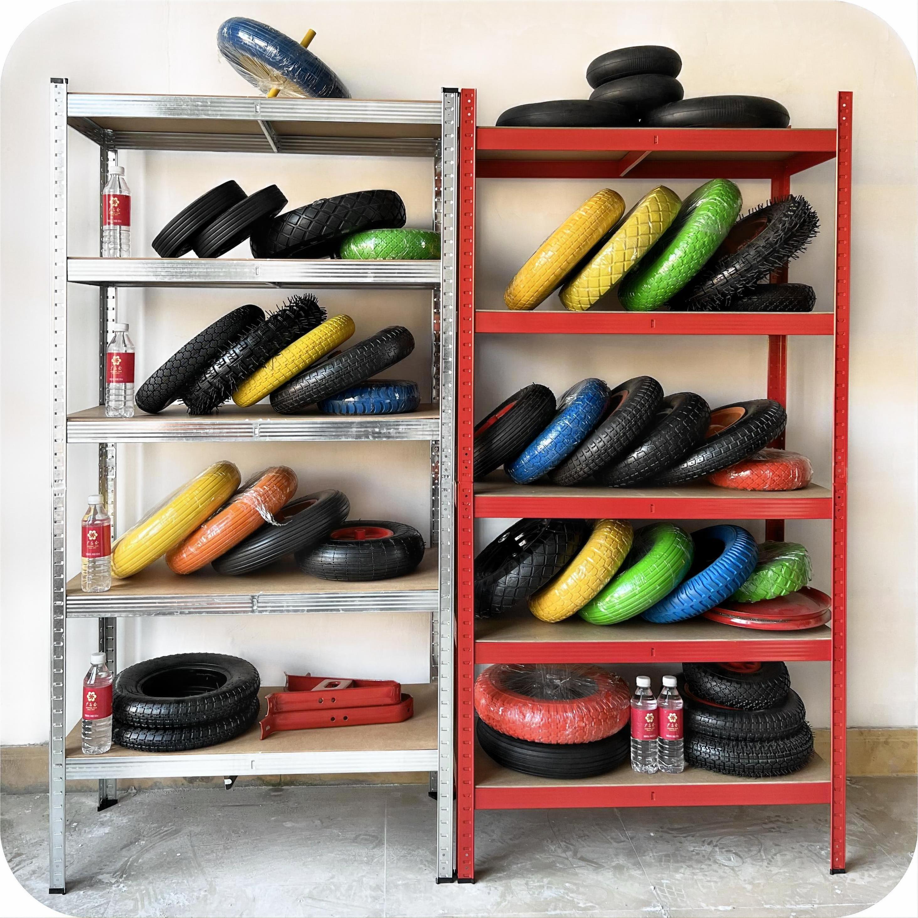 Adjustable 5 Tier Heavy Duty storage shelving units And Industrial garage shelves Units Metal Shelving Display Racks