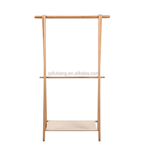 Widely Used Customize High Quality Wooden Clothing Rack For Sale