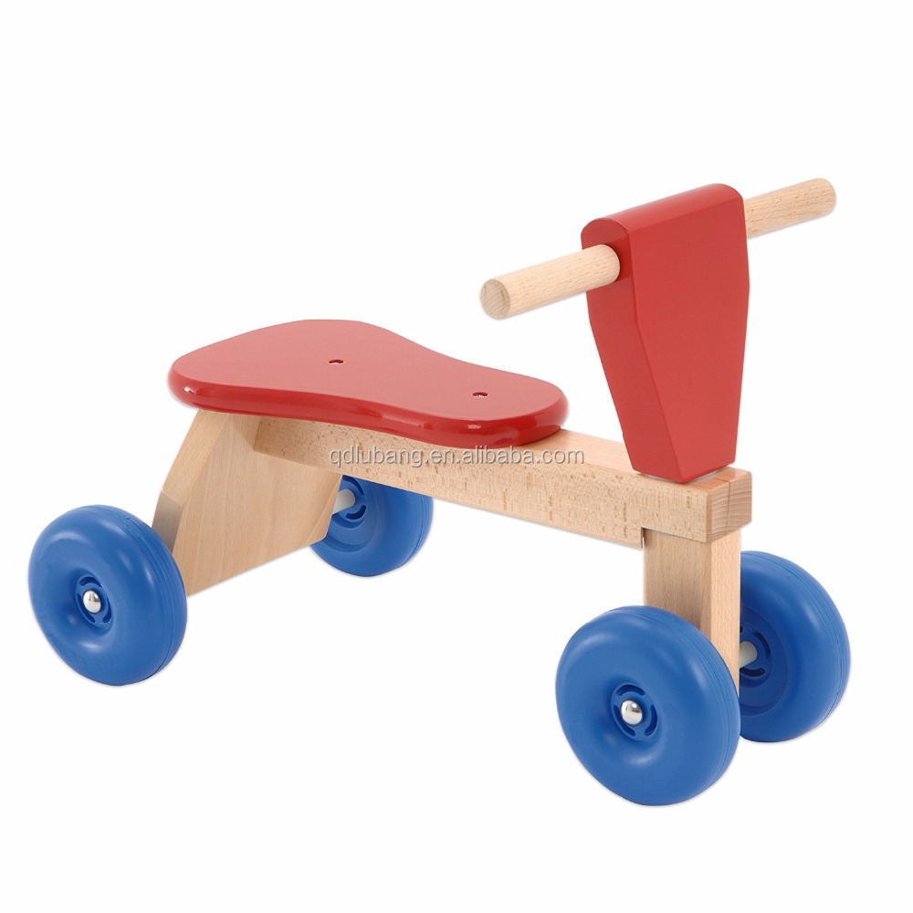 Kid's Wooden Ride On Balance Bike