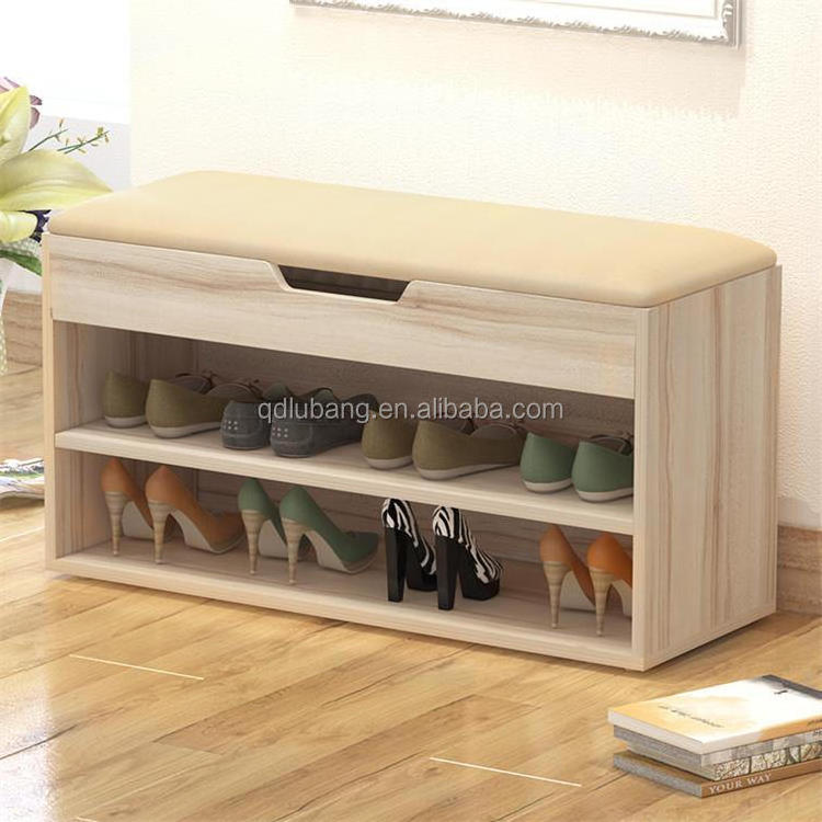 China home furniture large modern wooden shoe cabinet for sale