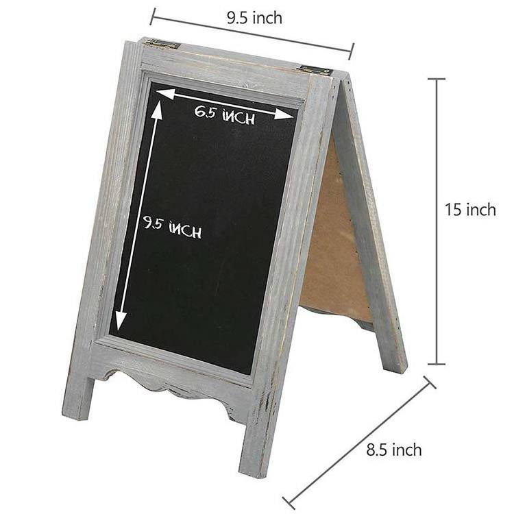 Wood Chalk Board . for use with Markers and Home Decoration