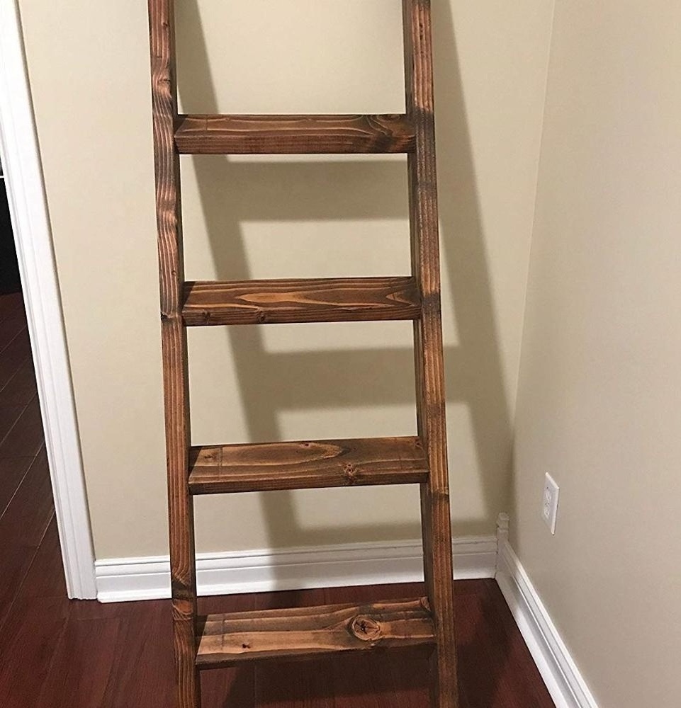 Proper Price High Quality Farmhouse Blanket Ladder, Step Foot Quilt Ladder