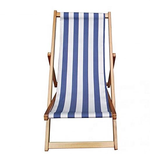 Traditional Folding Wood Beach Chair, Wholesale Custom Hardwood Portable Foldable Beach Chairs, Deck Chairs