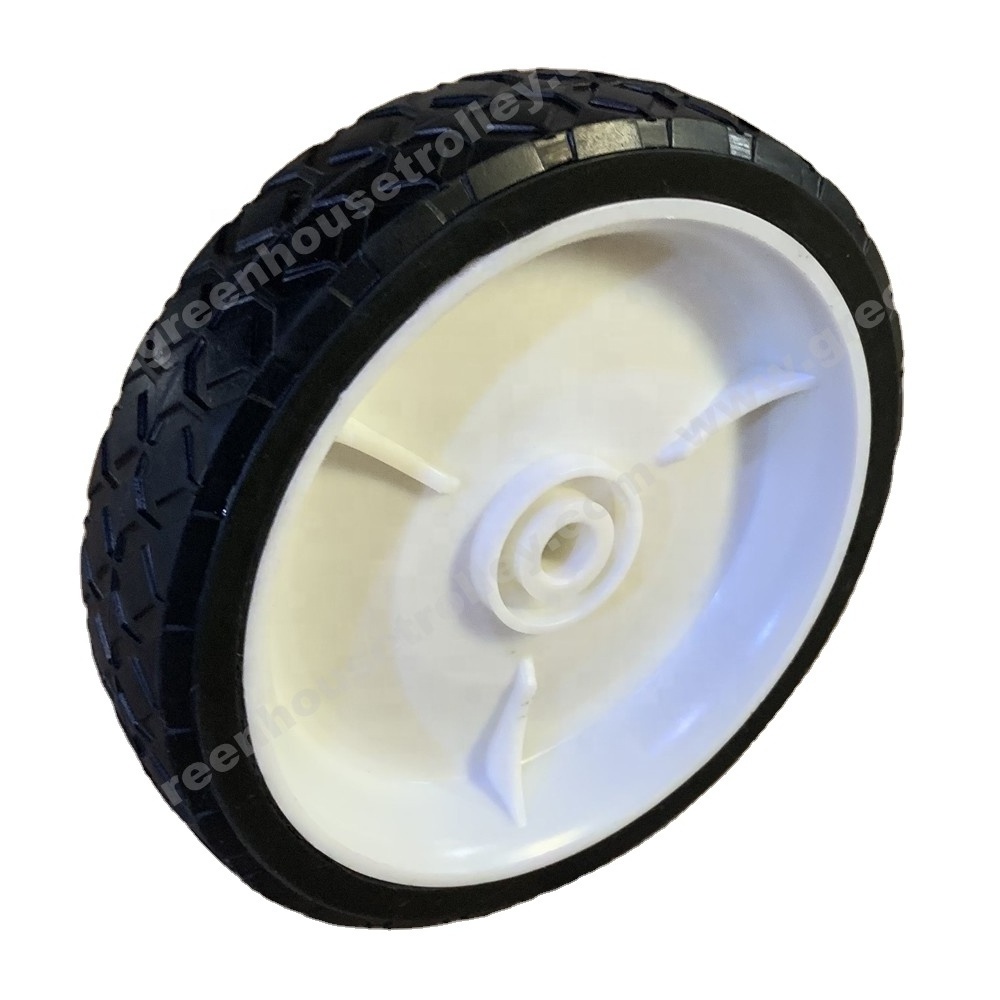 6 8 10 12 13 14 inch Solid Rubber Wheels Small Solid Rubber Tire for Hand Trolley Sack Truck and lawn mover