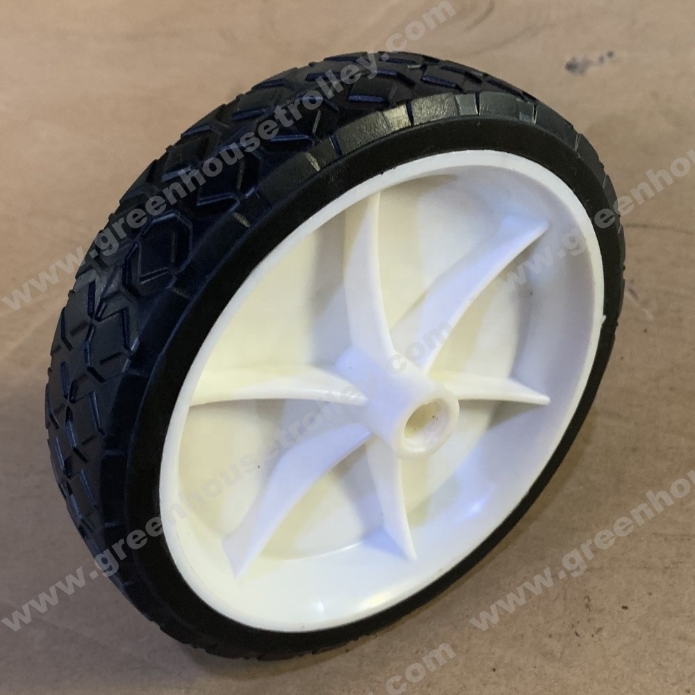 6 8 10 12 13 14 inch Solid Rubber Wheels Small Solid Rubber Tire for Hand Trolley Sack Truck and lawn mover