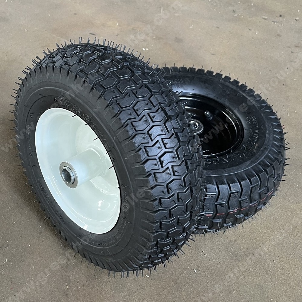 13 14 15 16 inch Wheelbarrow Tyre Pneumatic Wheel for mini farming tractor 5.00-6 Garden Cart Rubber Wheel