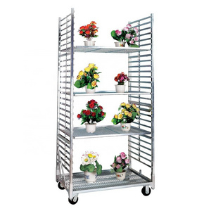 Greenhouse trolley Nursery cart Flower rack Tool cart for agricultural use Farm trolley