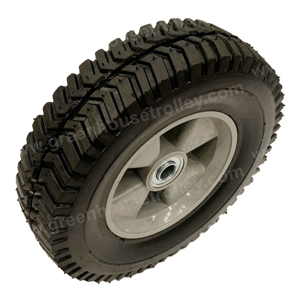 8 inch Semi pneumatic rubber wheel 8