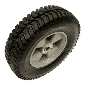 8 inch Semi pneumatic rubber wheel 8" rubber wheel for generator, pressure washer rubber wheels hand truck tire