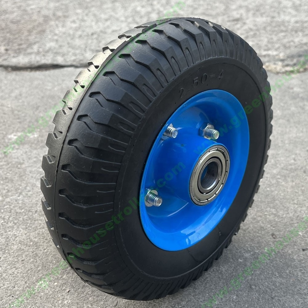 China Manufacturer 2.50-4 PU Foam Wheel 8 inch PU Foam Tire for Hand trucks