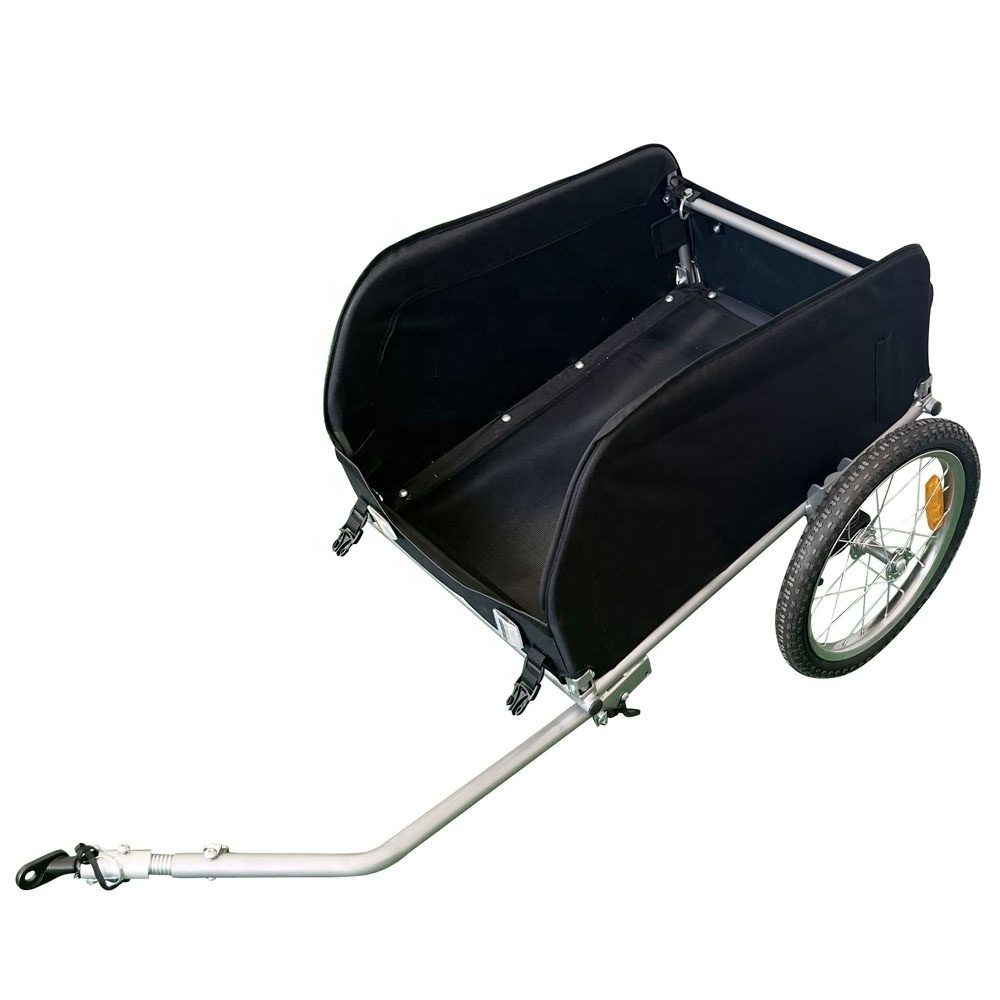 Towable Bike Cargo Wagon for Travel Bike Trailer Utility Cart and Bike Trailer