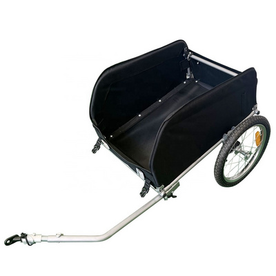 Towable Bike Cargo Wagon for Travel Bike Trailer Utility Cart and Bike Trailer