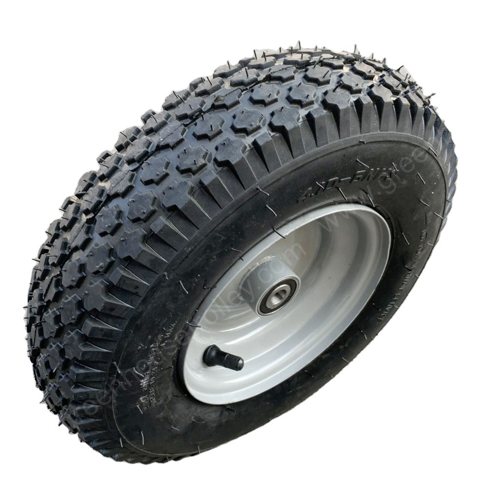 Kid GO Kart ATV UTV Buggy 4.10/3.50-6 Inch tubeless Wheel 13 inch tubeless pneumatic rubber wheel tubeless tire