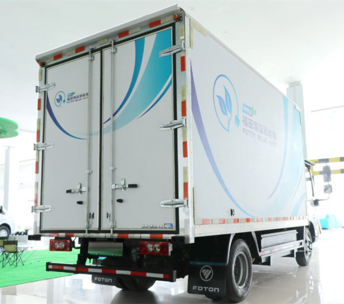 5ton Closed Box New Energy Pure Electric EV Cargo Van Truck