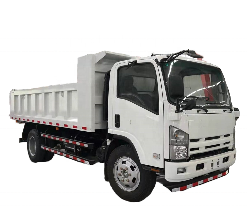 Japanese Brand 5 Tons 98Ps ISUZ U 100P/600P/700P Light Dump Truck tipper Truck for Sale