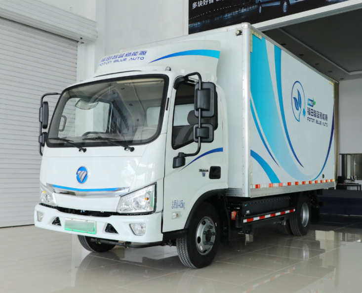 5ton Closed Box New Energy Pure Electric EV Cargo Van Truck