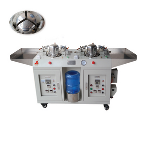 Automatic cap ironing machine hat blocking machine with three-open-mould