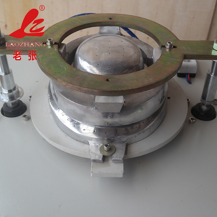 High efficiency double-head hat blocking machine