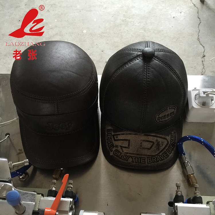 High efficiency double-head hat blocking machine