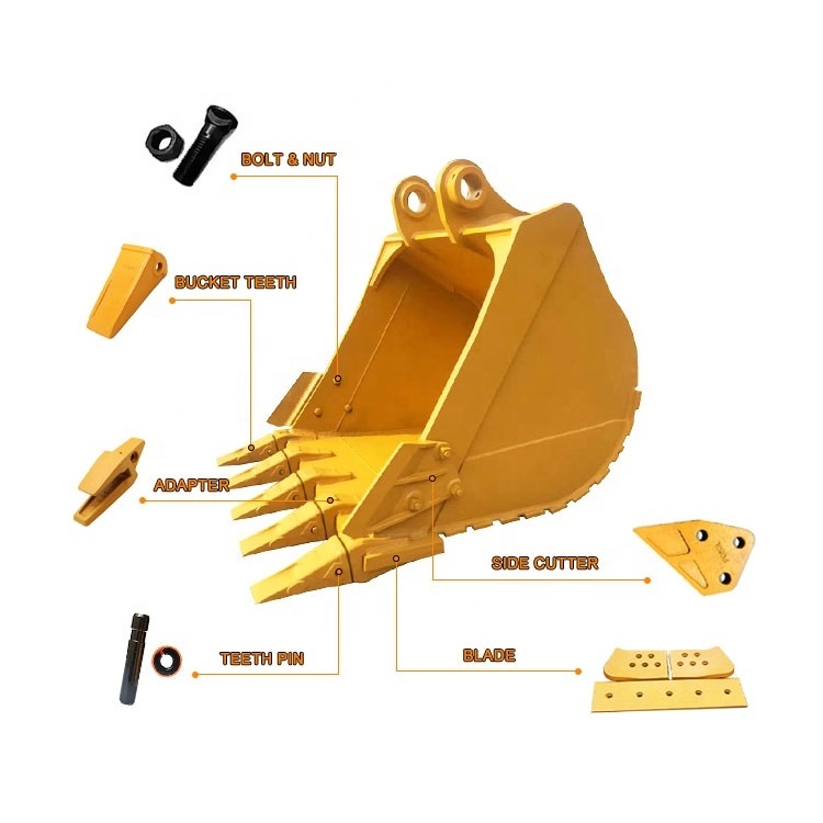 Custom manufacturer 330 320d pc200 excavator bucket teeth price