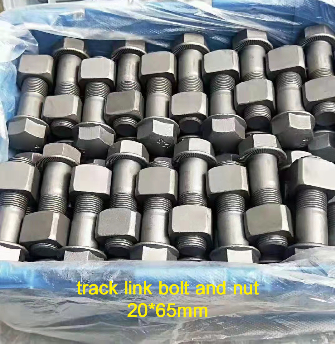 Fastener Nut Track excavator dossan d8r dozer roller hammer hexagon head bolt