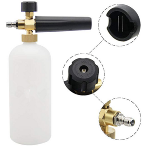 PROFESSIONAL Foam Cannon Car Wash - Snow Adjustable KIT 1/4" Quick Release for Pressure Washer Gun Pb Blast