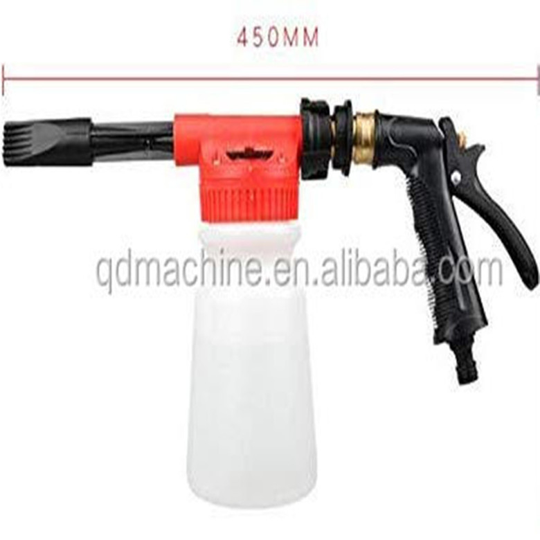 Foam cannon for garden hose, adjustment ratio dial foam gun, car wash soap spray foamer red