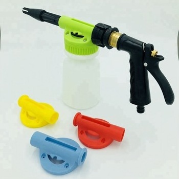 Car Wash Foam Sprayer Gun Adjustable Water Pressure & Soap Ratio Dial - Foam Cannon Attaches to Any Garden Hose