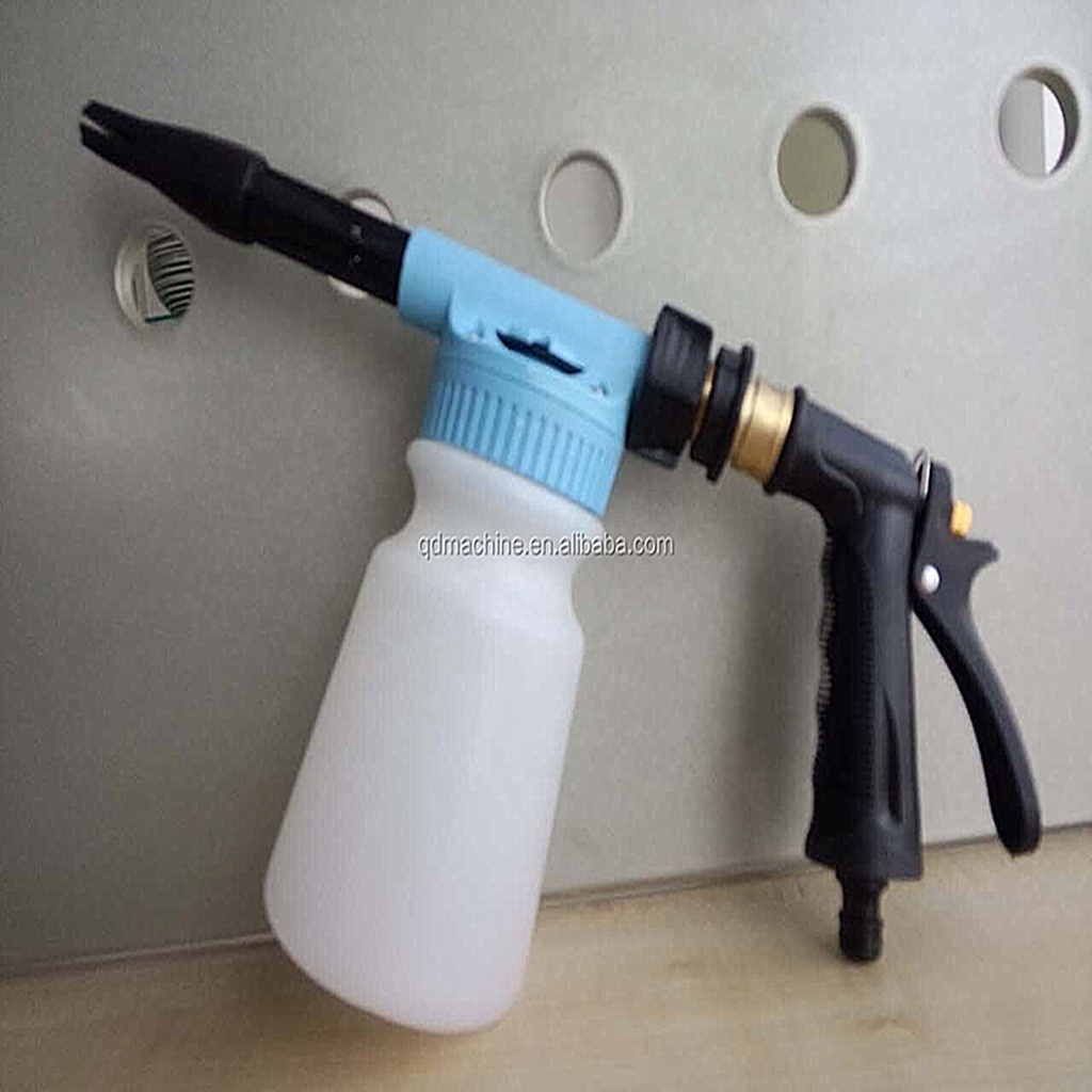 Car Wash Foam Gun Sprayer with Microfiber Wash Mit,Adjustable Water Pressure and Soap Ratio Dial,Foam Cannon Attaches to Hose