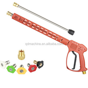 High Pressure Washer Gun Kit 4000 Psi with  Extension Replacement Wand Lance,5 Quick Connect Nozzles