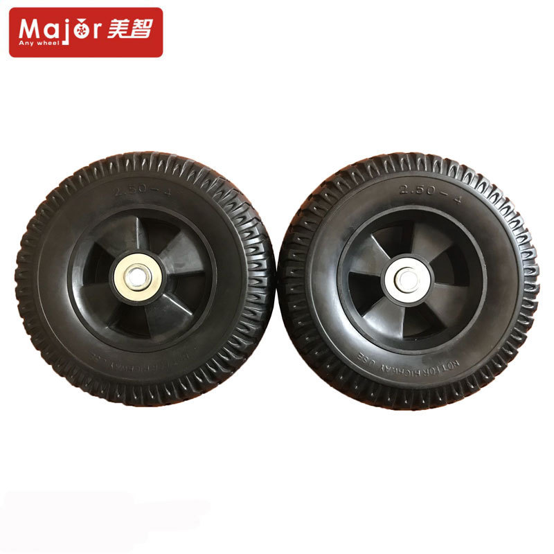 13 14 15 16 inch PU Solid Flat Free Wheelbarrow Wheel Barrow PU Foam Wheel and Tyre