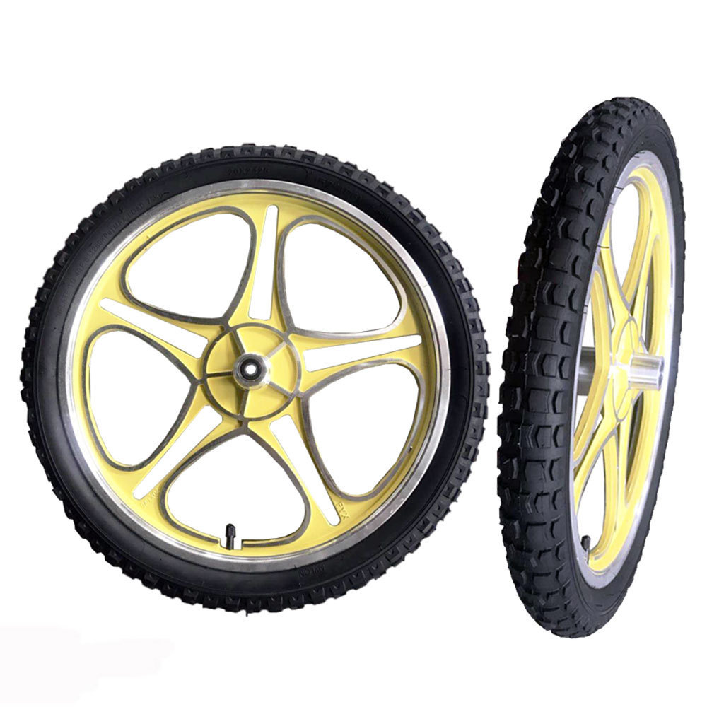 20 inch most-popular pu foam bicycle wheel and High Quality and Anti-puncture  Flat Free PU Foam Wheel