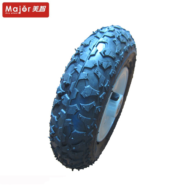 200x50 inflatable tire 200mm pneumatic rubber wheel for wagon cart