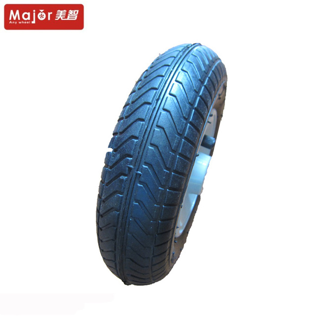 200x50 inflatable tire 200mm pneumatic rubber wheel for wagon cart