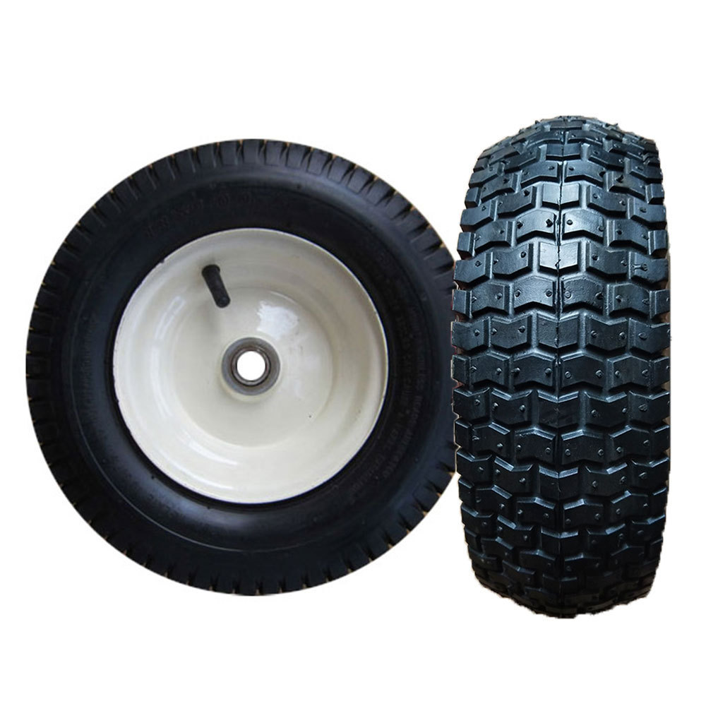 Manufacture sale 13 inch tractor tires rubber pneumatic 13x5.00-6 go kart wheels and tires for lawn mower