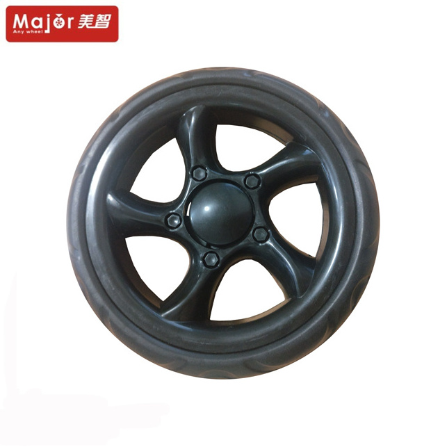 8 inch EVA PU rubber foam wheel shopping trolly baby stroller wheel