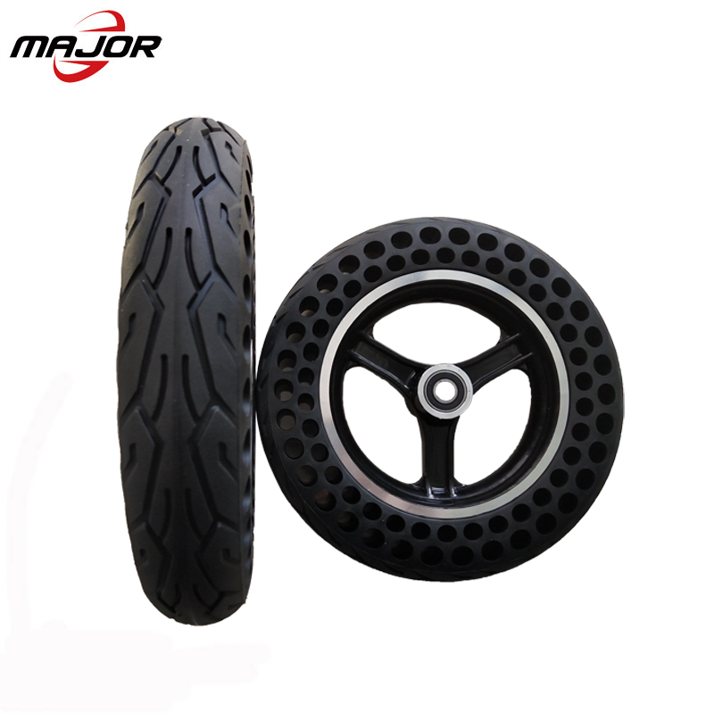 Factory sale 10 inch solid rubber wheel 10x2 honeycomb electric scooter tires