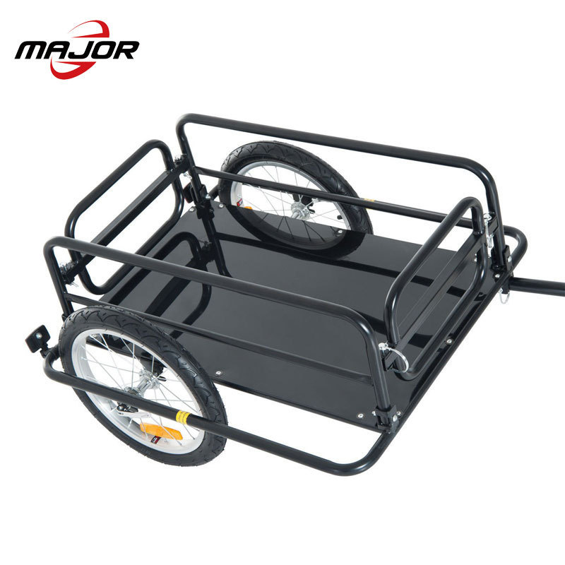 bike trolley bicycle cargo trailer cart handle carrier tool cart