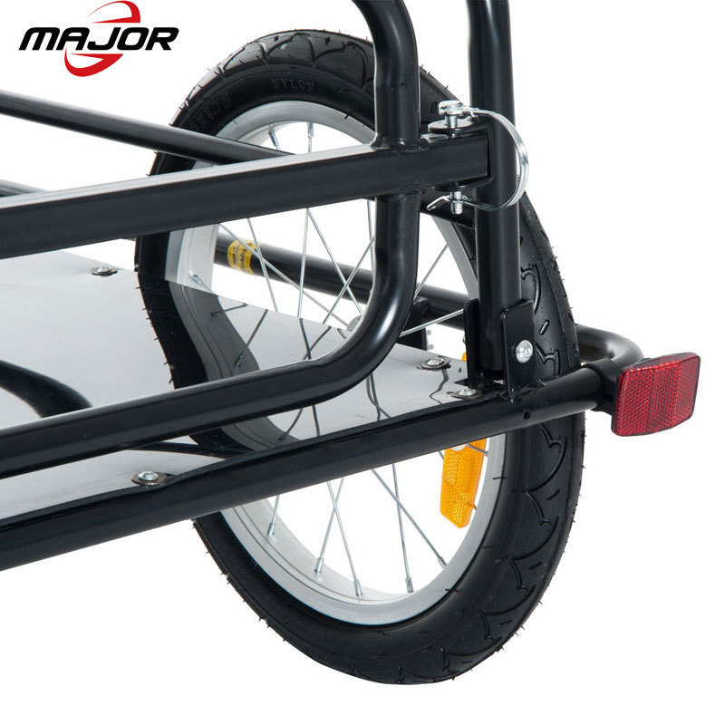 bike trolley bicycle cargo trailer cart handle carrier tool cart