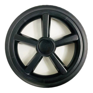 12 "polyurethane high landscape baby push foaming wheel PU foam wheel