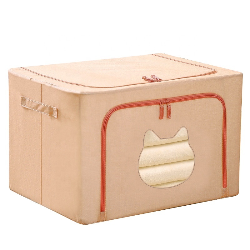 Wholesale Customizable Wardrobe Storage Box 50*40*33 100L 88L 66L Foldable Storage Box