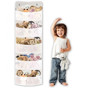 Baby Products Children's Toys Wall Mounted Storage Bag Large Capacity Portable Foldable Toy Organizer